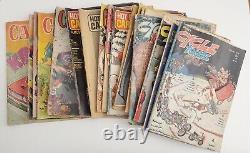 19 Magazines de bandes dessinées Petersen 6 Voitures 5 Hot Rod 4 Vélos 3 Dragsters 1 Courses de Toons