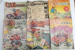 19 Magazines de bandes dessinées Petersen 6 Voitures 5 Hot Rod 4 Vélos 3 Dragsters 1 Courses de Toons