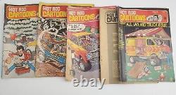 19 Magazines de bandes dessinées Petersen 6 Voitures 5 Hot Rod 4 Vélos 3 Dragsters 1 Courses de Toons