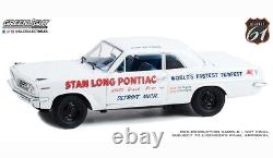 1963 Stan Long Pontiac Drag Car 118 Échelle Die Cast Edition Limitée