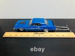 1969 Mercury Cougar Eliminator 1/24 Drag Race Slot Car (Prêt à partir)