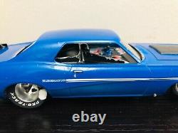 1969 Mercury Cougar Eliminator 1/24 Drag Race Slot Car (Prêt à partir)