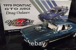 1970 Gto Juge Drag Outlaws Race Car 118 Nicecar Very Limited Edition Acme Gmp