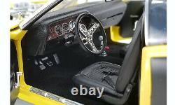 1972 Plymouth Hemi Cuda Vintage Drag Racing Jaune Noir 118 Acme A1806118 Gmp
