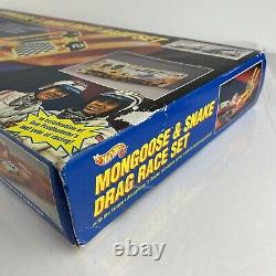 1993 Mattel Limited Hot Wheels Mongoose & Snake Drag Race Set #10084 Nouveau