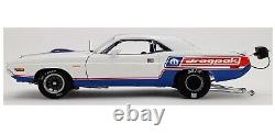 Acme A1806017 1971 Dodge Challenger R/t Drag Outlaws 1/18 Mopar Drag Pak Racing <br/><br/>  	Traduction en français: Acme A1806017 1971 Dodge Challenger R/t Drag Outlaws 1/18 Mopar Drag Pak Racing