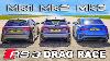 Audi Rs3 Generations Drag Race