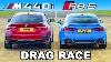 Audi Rs5 V Bmw M440i Gran Coupe Drag Race