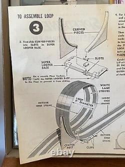 Aurore 2 en 1 Set de Course de Cascades et de Dragsters Speedline 1968 en Boîte Complète Avec Voitures