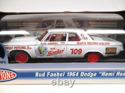 Autoroute 61 / Dcp Bud Faubel Hemi Honker 1964 Dodge Super Stock Drag Car 1/18