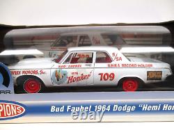 Autoroute 61 / Dcp Bud Faubel Hemi Honker 1964 Dodge Super Stock Drag Car 1/18