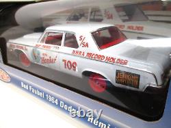 Autoroute 61 / Dcp Bud Faubel Hemi Honker 1964 Dodge Super Stock Drag Car 1/18