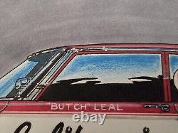 Butch Leal California Flash'65 Belvedere AWB Art Original Drag Racing Frederick