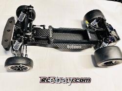 Châssis allongé en fibre de carbone pour Traxxas Rustler Bandit 2wd Drag Racing