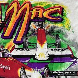 Chemise Vintage Cory Mac Drag Racing McDonalds Team NHRA USA Tee Sz Large