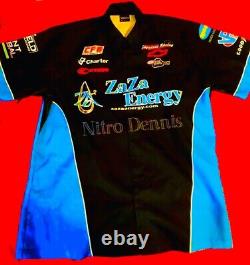Chemise d'équipage NHRA Erica Enders RACE WORN ZAZA ENERGY Jersey PRO STOCK Drag Racing
