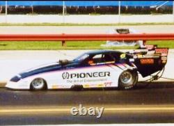 Chemise de course NHRA Tom Hoover DRAG RACE portée par l'équipe XL Jersey NITRO Pioneer TOP FUEL
