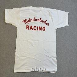 Chemise de course VTG des années 1960 Tag Sz M DS Motschenbacher Racing True Vintage