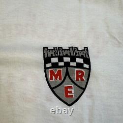 Chemise de course VTG des années 1960 Tag Sz M DS Motschenbacher Racing Véritable Vintage