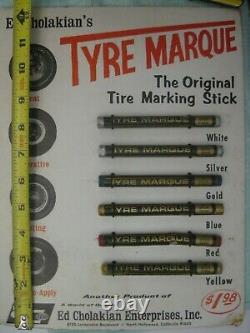 Compteur Speed Shop Des Années 1960 Afficher Haut Tyre Marque Drag Racing Hot Rod Muscle Car