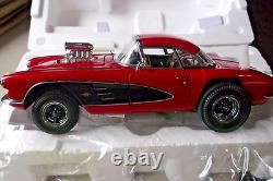 Corvette Chevrolet de 1961 de Toms Garage Gasser Rare 1:18 Drag Racing Acme A1800926tg