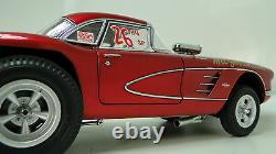 Corvette Chevy Drag Race Car Racing Vintage Classic Dream Racer Carousel Red118