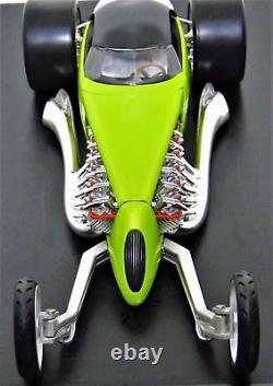 Course de dragsters Chopped Custom Built Metal Concept Hot Rod Model Race Car