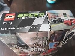 Course de dragsters LEGO SPEED CHAMPIONS Chevrolet Camaro (75874) sous blister