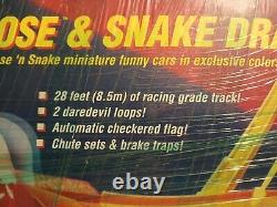 Course de dragsters Mongoose & Snake Funny Cars Hot Wheels 25e anniversaire 1993 Boîte usée