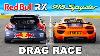 Course De Dragsters Porsche Hypercar V Red Bull Rallycross