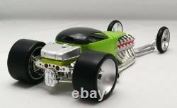 Dragster Drag Racing Chopped Custom Built Metal Concept Hot Rod Model Race Car  <br/>	 <br/>	Translation in French: Dragster Course de Drag Racing Chopped Custom Construit en Métal Concept Voiture de Course Hot Rod Model