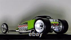 Dragster Drag Racing Chopped Custom Built Metal Concept Hot Rod Model Race Car <br/>
     <br/>  Translation in French: Dragster Course de Drag Racing Chopped Custom Construit en Métal Concept Voiture de Course Hot Rod Model