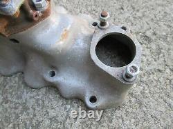 Edmunds 2x2 Double Carburateur Ford Flathead Prise Manifold Avec Ford Strombergs