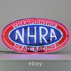Enseigne au néon NHRA Drag Racing Association nationale de Hot Rods Fuel Funny Car