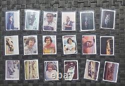 Ensemble complet de cartes (70) 1972 Fleer Ahra Drag Car Nationals