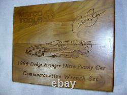 Ensemble de clés à douille limité pour la Dodge Avenger Funny Car NHRA de 1996 de Dean Skuza