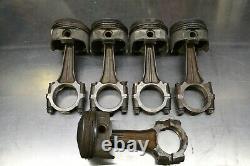 Ford Boss 429 Connecting Rods Genuine C9ax-b Nascar Drag Forged Pistons Ensemble De 5