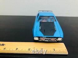 Ford Mustang Mach#1 1973 1/24 Course de Drag Slot Car (Prêt à partir)