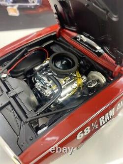 Gmp 1/18 Échelle 19681/2 Pontiac Ram-air Firebird Drag Car Nhra Racing Ace Wilson