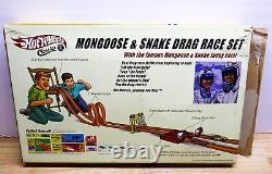 Hot Wheels Classics Mongoose Et Snake Drag Race Set Open Box