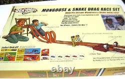 Hot Wheels Classics Mongoose & Snake Drag Race Set Hand Autographié