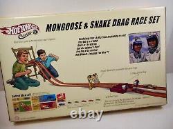 Hot Wheels Classics Mongoose & Snake Drag Race Set Scellé Autographié