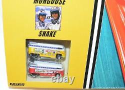 Hot Wheels Classics Mongoose & Snake Vw Drag Drag Race Track Set Mib