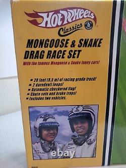 Hot Wheels Classics Mongoose and Snake Drag Race Set SCELLÉ