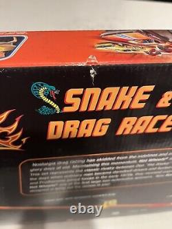 Hot Wheels Drag Strip Demons Snake & Mongoose Drag Race Track Set Non Ouvert