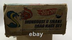 Hot Wheels Mongoose & Snake Drag Race Set Rare Htf (1306)
