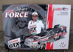 John Force Castrol GTX Action Racing LE Funny Car 1/16 en FIBRE DE VERRE 11 fois champion