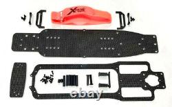 Kit de châssis de course Xtreme Racing Carbon Drag Race pour Traxxas Slash / Rustler 10637