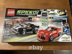 LEGO SPEED CHAMPIONS Chevrolet Camaro Drag Race (75874) <br/><br/> 
LEGO SPEED CHAMPIONS Chevrolet Camaro Course de Dragsters (75874)