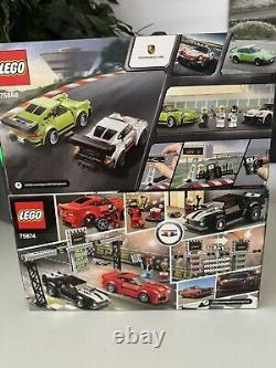 LEGO SPEED CHAMPIONS Course de Drag Chevrolet Camaro 75874 Porsche 911 RSR 911 Turbo